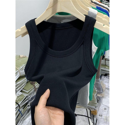 遮副乳背心女防走光外穿上衣吊带