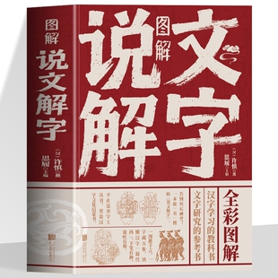图解说文解字精彩解读画说汉字的故事汉字演变过程展示语言精编精注前世今生文字的由来书籍文言文知识