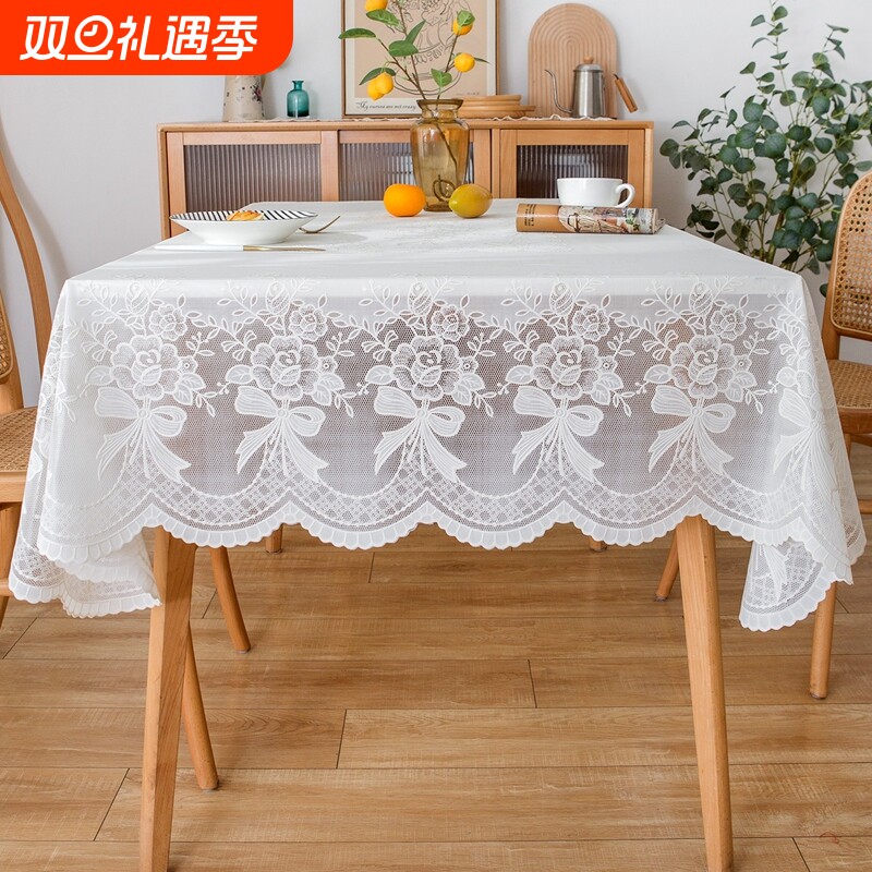 氛围感桌布防水防油免洗方桌布正方形pvc餐桌布台布客厅茶几桌布