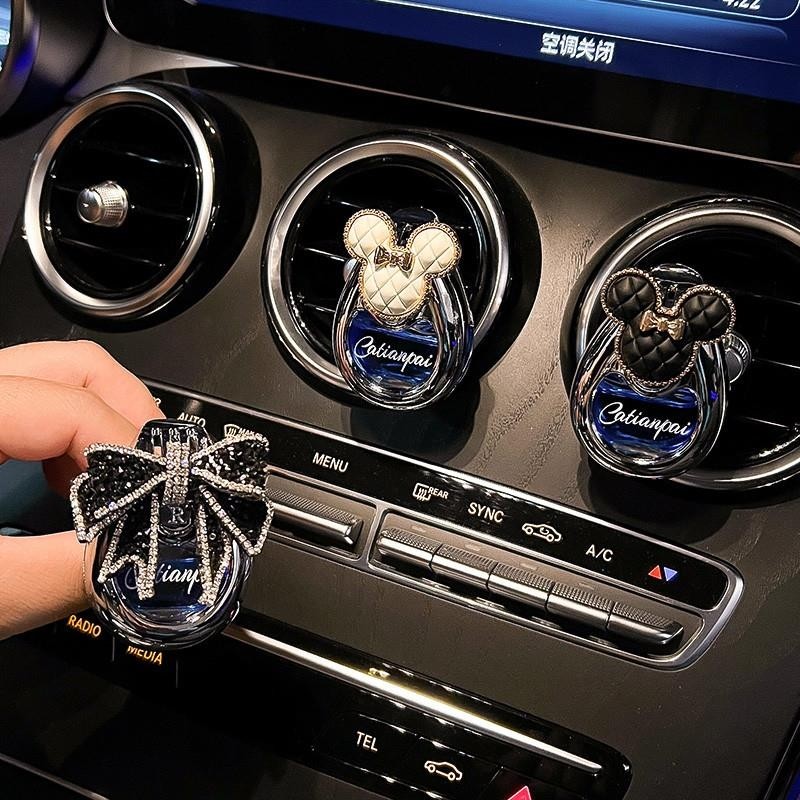 车载香水香薰空调出风口香氛持久淡香汽车内饰用品装饰品摆件男女