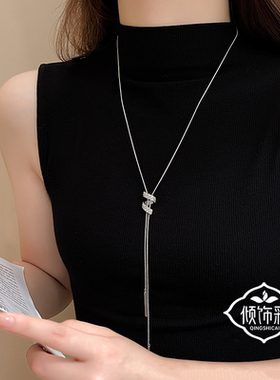 精致秋冬毛衣链女长款