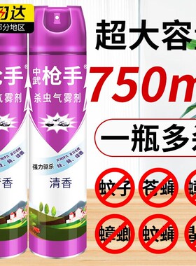 杀虫剂气雾剂家用室内灭蚊子苍蝇