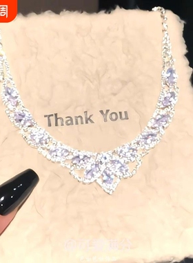 在逃公主锆石项链|超6000次加购