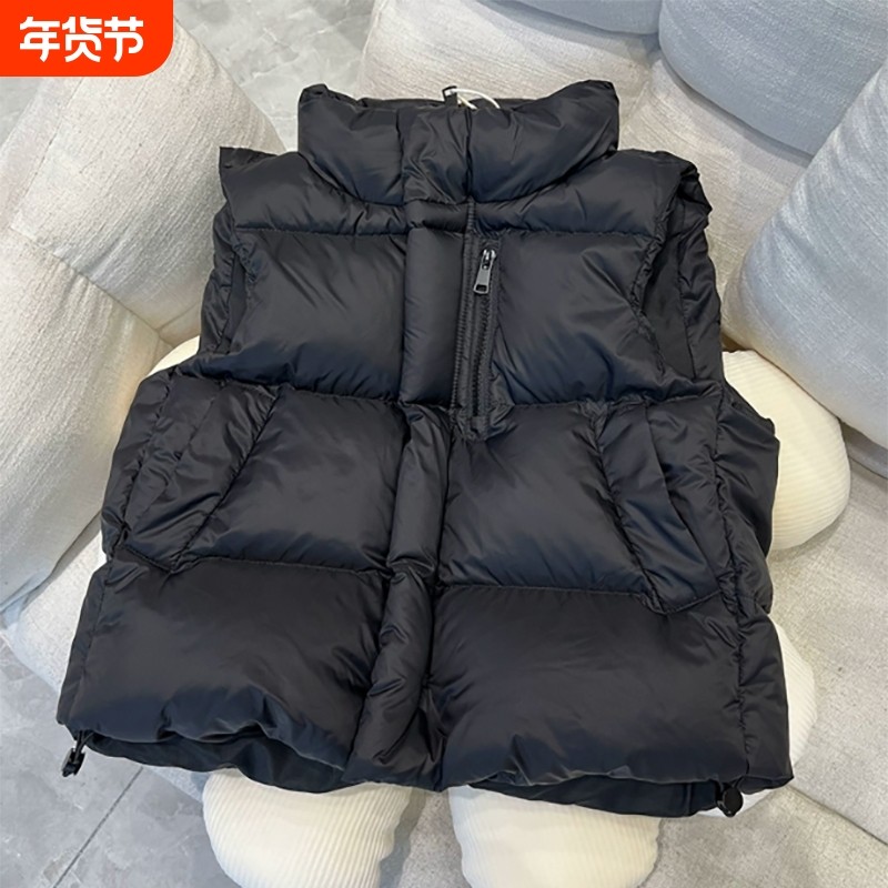 儿童羽绒服男童马甲2025秋小童女宝宝坎肩加厚背心幼儿园外穿,童装/婴儿装/亲子装,羽绒马甲,淘宝优惠券,粉丝福利购,淘宝优惠卷