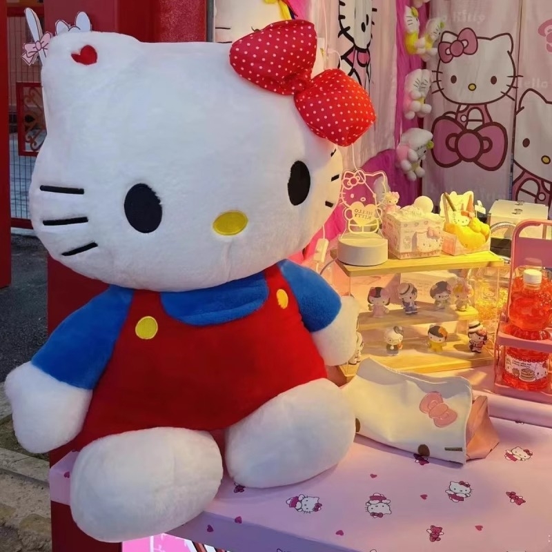 可爱KT猫毛绒玩具凯蒂猫公仔抱枕送女生日礼物猫咪布娃娃床上陪睡