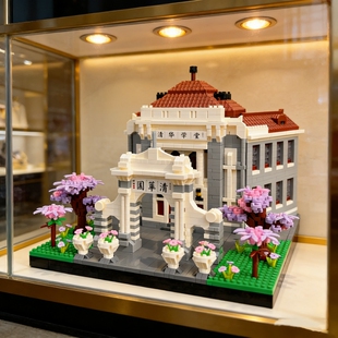 兼容乐高2026新款清华北京大学积木高难度建筑男生玩具生日礼物.