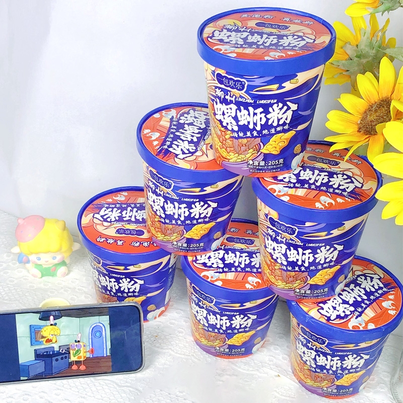 桶装冲泡柳州螺蛳粉免煮