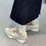 V头鞋327系列情侣鞋春夏复古跑步百搭轻便舒适透气运动休闲鞋