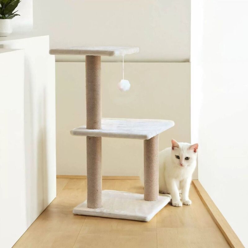 猫爬架猫抓板猫窝一体太空舱猫咪抓柱猫树猫架子小型剑麻玩具家用