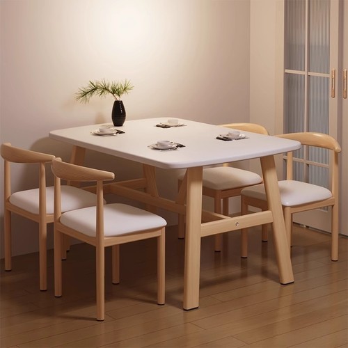 简约风家用实木餐桌|千人加购