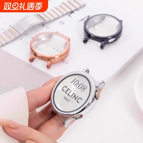 适用华为watchgt6表壳新款智能手表gt5/4/3/2保护壳一体女生款46mm表盘保护套硅胶pro电镀41mm保护膜42mm软壳