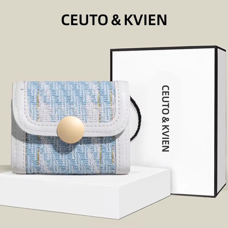 CEUTOKVIEN卡包女小巧精致高档ins风爆款多卡位钱包小众