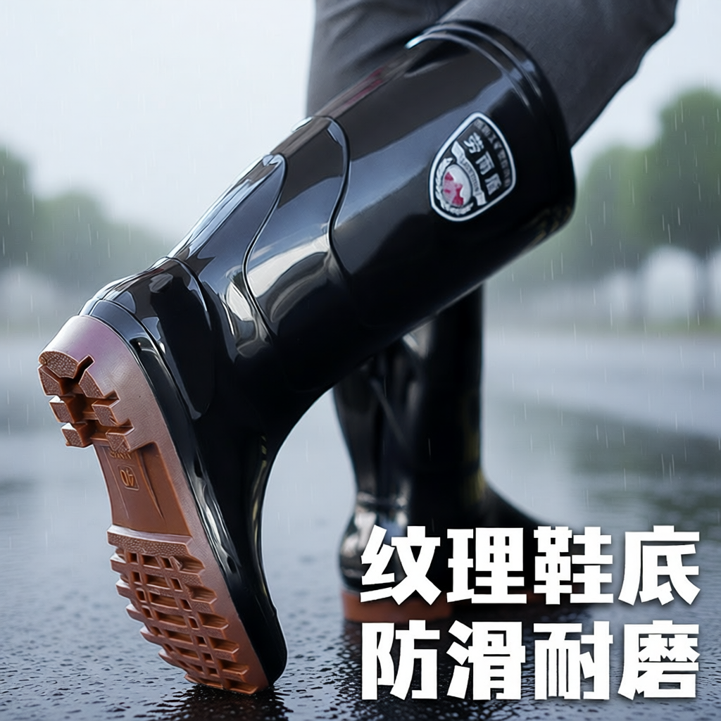 高筒防水男雨鞋|回头客超1000人