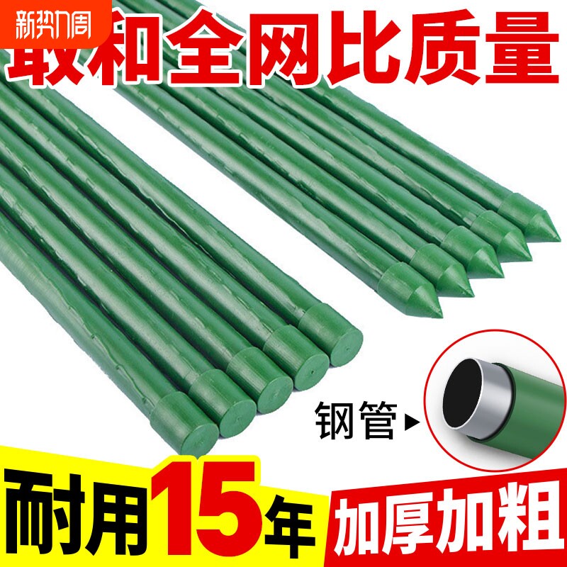 爬藤架花架葡萄番茄豆角黄瓜架子包塑钢管植物种菜搭架园艺支撑杆