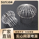 304不锈钢屋顶地漏过滤网110天台室外dn50管雨水斗pvc200管防堵罩