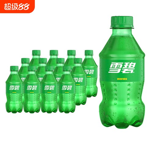 可口可乐300ml芬达雪碧碳酸饮料