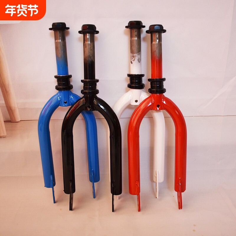 儿童车配件前叉合件五件碗沙架12/14/16/18寸单车儿童自行