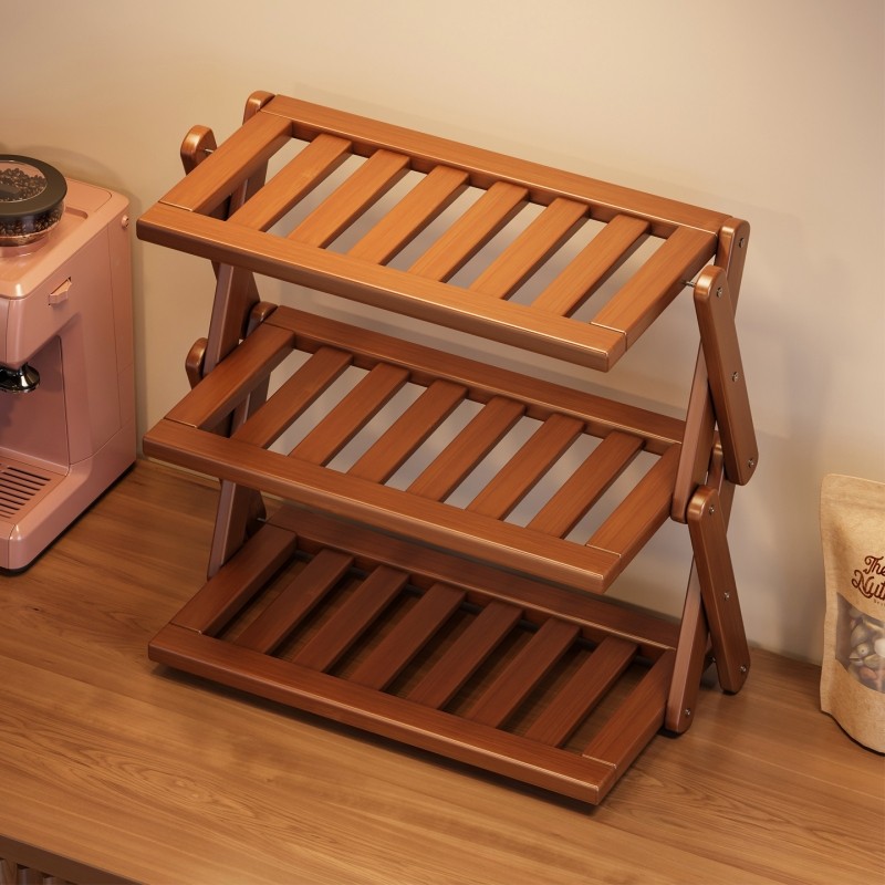 桌面杯架收纳置物架餐桌台面水杯马克杯展示架多层桌上小型储物架