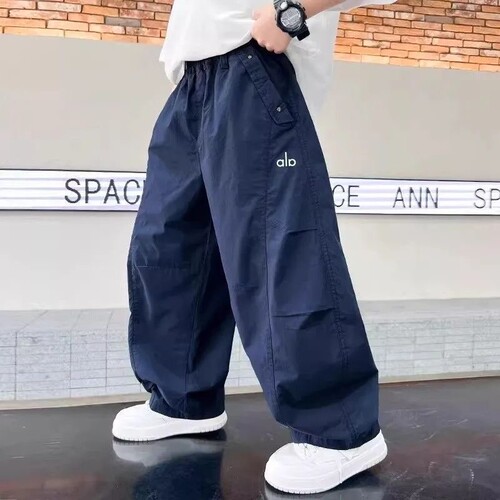 新款长裤中大童夏季休闲裤工装裤