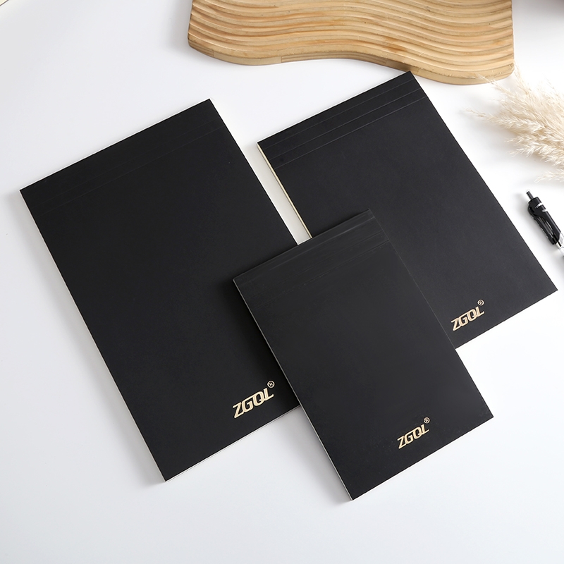 简约拍纸本A4B5A5网格本大学生考研高中横线空白草纸本可撕上翻本