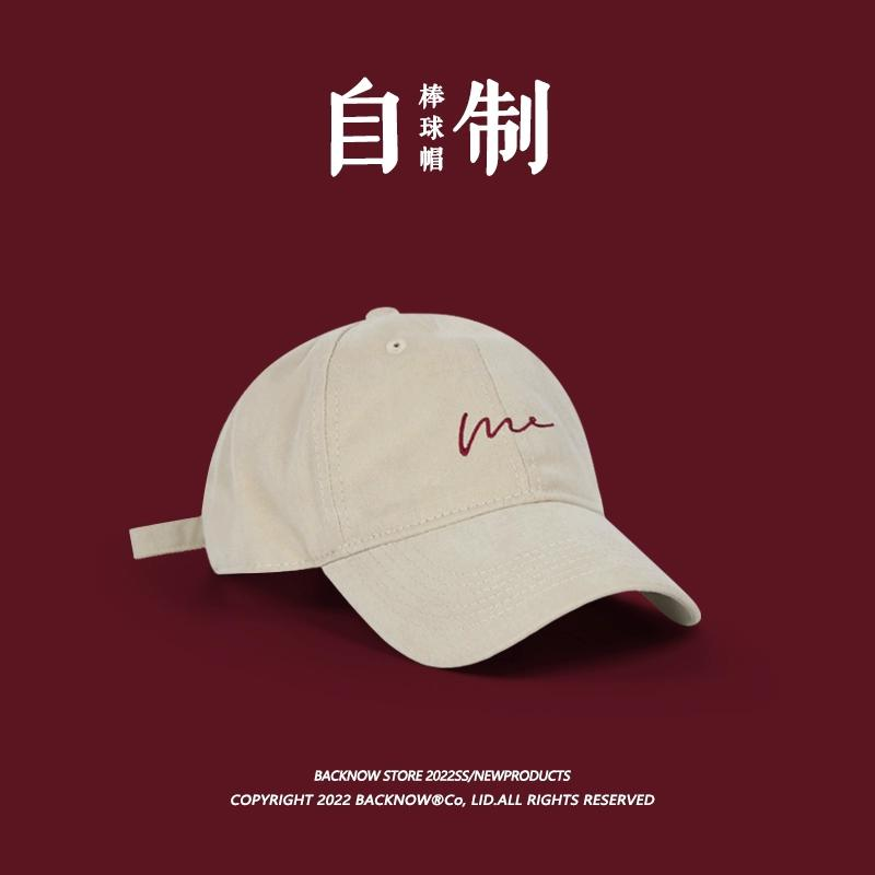 版型好！原创设计大头围鸭舌帽男