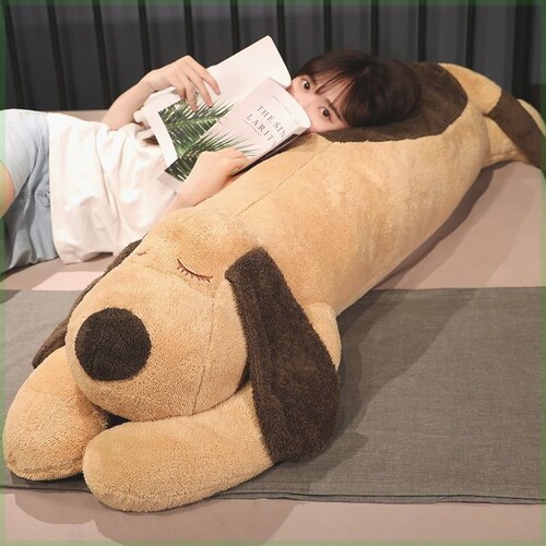 趴趴狗抱枕公仔娃娃毛绒玩具狗狗玩偶可拆洗大娃娃女生睡觉长条