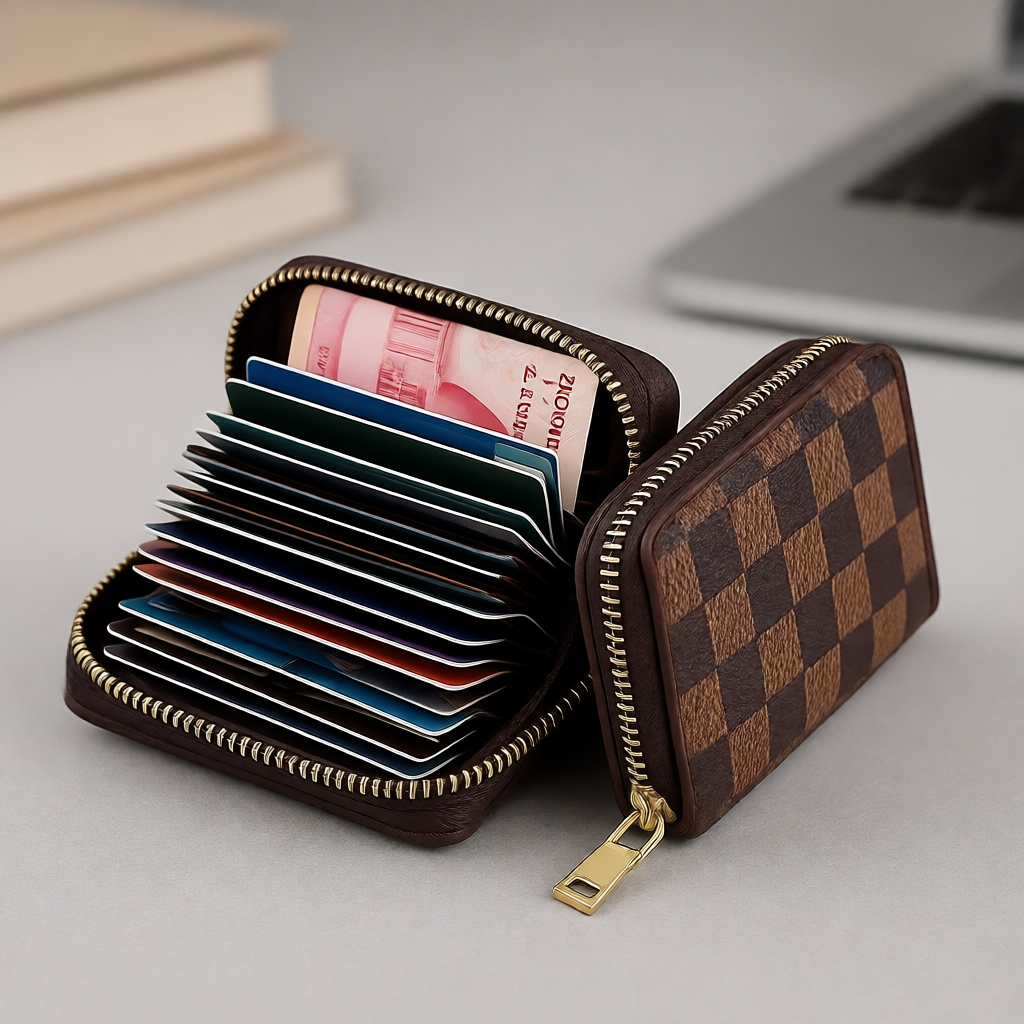 卡包男士驾驶证件包钱包防盗刷大容量银行卡驾照零钱收纳包身份证