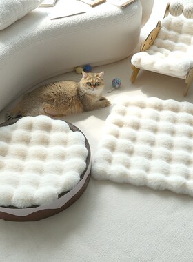 保暖加绒加厚猫狗窝垫