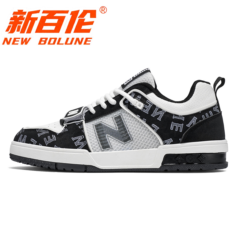 NEWBOLUNE/新百伦秋季板鞋运动鞋男鞋透气情侣休闲女鞋耐磨防滑