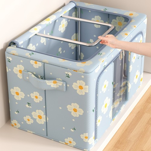 牛津布双开门收纳箱|万人加购