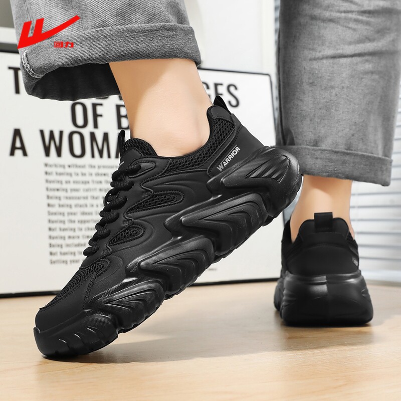 回力男鞋老爹鞋夏季爆款男士不累脚工作鞋透气运动网鞋休闲户外