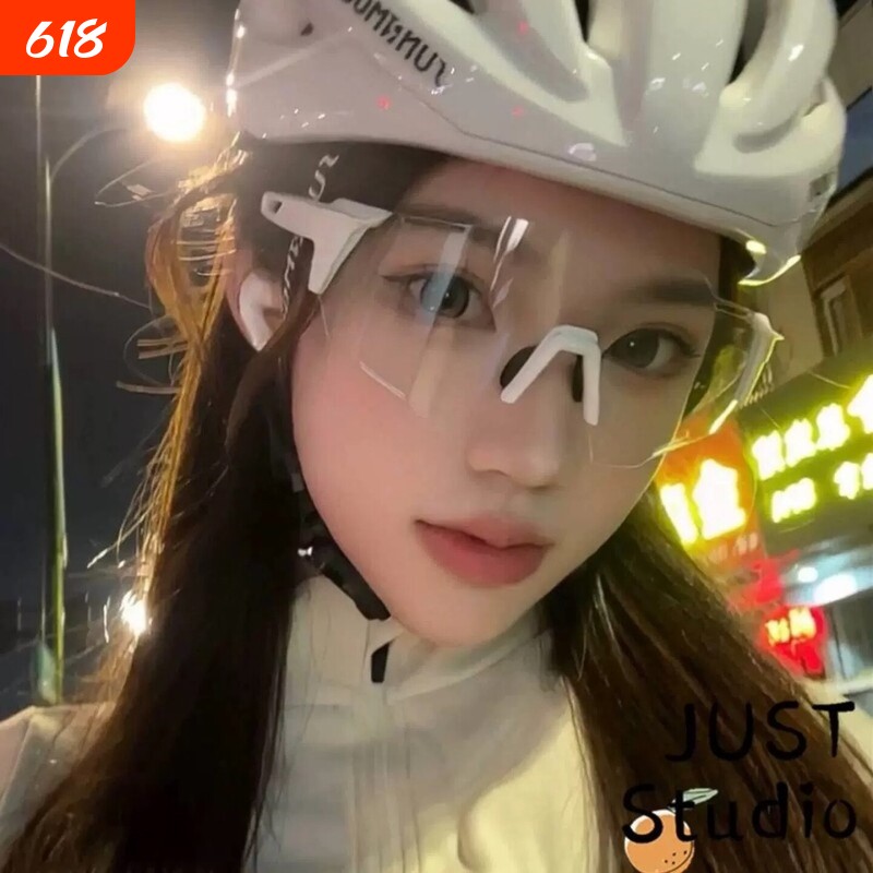 骑行眼镜变色日夜两用男女款护目镜自行车公路车专业装备跑步防风