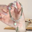 新中式 送闺蜜情侣礼物 竹节串珠手链男生女生小众高级手串2024新款