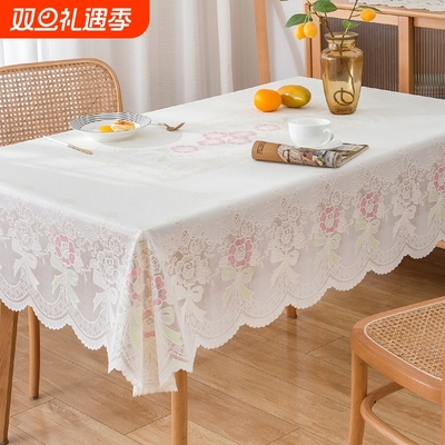 pvc防水防烫防滑茶几桌布餐桌布