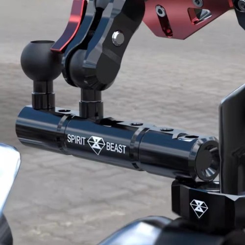 镜座扩展横杆改装配件后视镜多功能支架手机导航充电器底座固定器