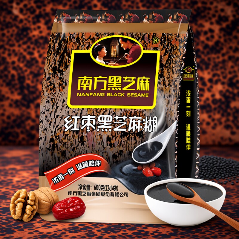 黑芝麻红枣糊600g|超1000次加购图片
