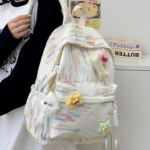 书包初中生女生ins风双肩包背包