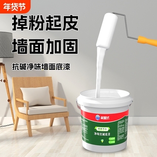 抗碱底漆墙面乳胶漆封闭内墙防潮渗透型界面剂室内外墙白色防霉
