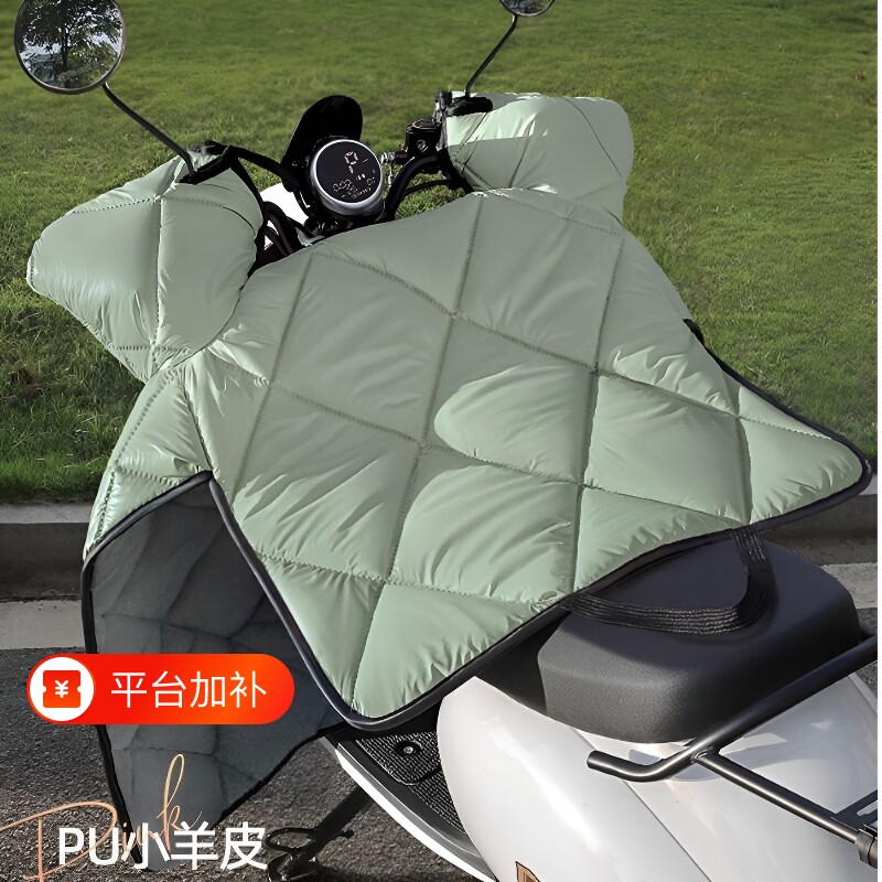 电动车挡风被冬季加绒加厚加大摩托车冬用防水防风罩2026新款防雨