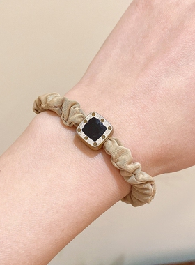 2合1新中式男友小手链手绳红绳皮绳穿风简约情侣儿童手链礼物编织