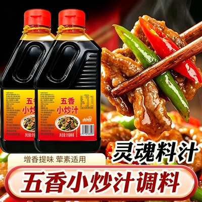 家用调味料五香小炒酱汁餐厅辣椒炒肉家常菜炒粉炒面复合调味料