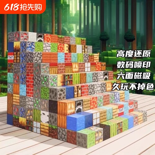 我的世界磁力方块磁铁磁