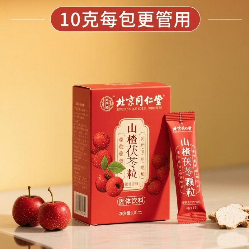 山楂茯苓颗粒祛正品湿陈皮湿气重脾胃差健脾零养生茶调理饮料固体