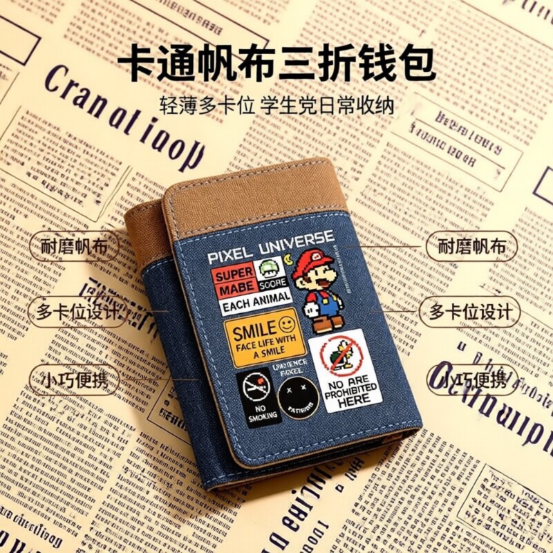 帆布大号零钱包|138人收藏图片