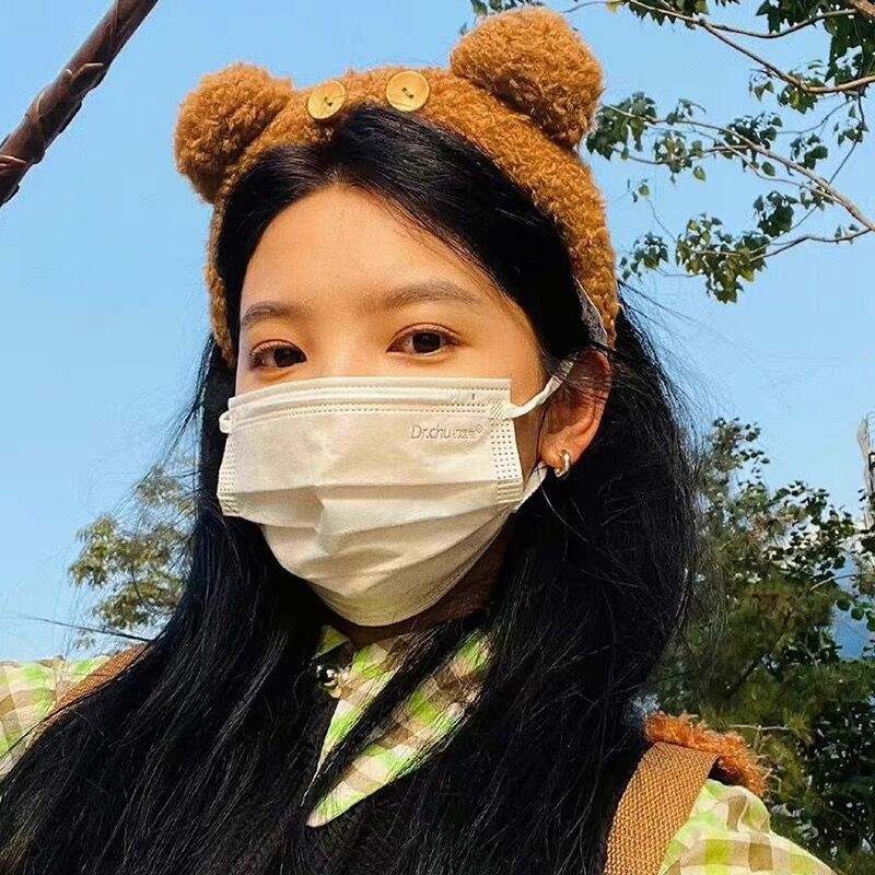 章若楠李一桐同款tim小熊发箍