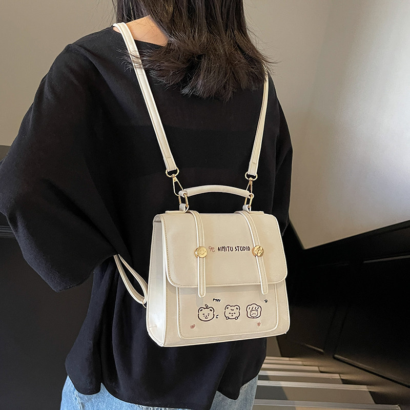 艾米兔女包2025新款简约小众时尚休闲百搭潮流洋气质感手提双肩包