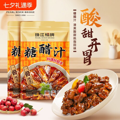珠江桥牌糖醋汁家用100g