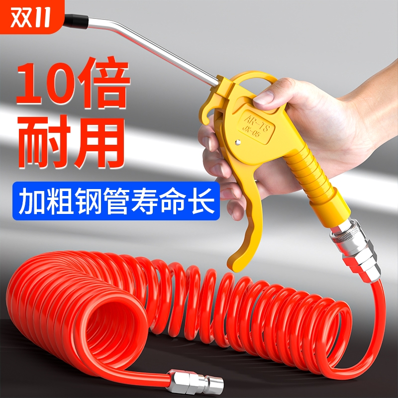 吹气尘枪气管吹枪吹灰枪气吹吹风枪气泵除尘加长高压气动工具货车