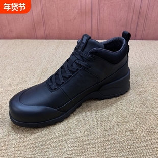 广州户外登山鞋冬加绒保暖透气旋高端欧男靴高帮防滑休闲运动鞋子