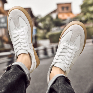 男10cm德训鞋 子休闲鞋 冬季 厚底鞋 潮 隐形内增高8cm6cm小白鞋 增高鞋